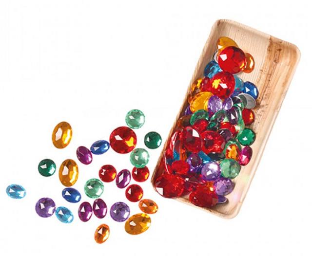 GRIMMs 100 Glitzersteine, beliebig sortiert Ansicht 2