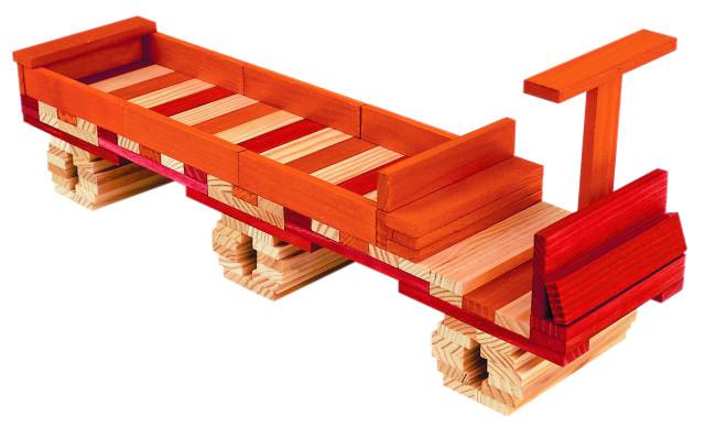 KAPLA Die 40er Quadrate, orange Ansicht 2