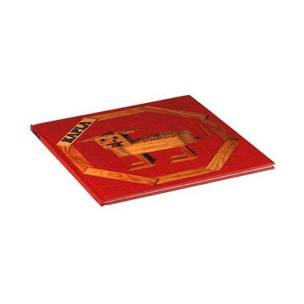 KAPLA Buch Nr. 1 Tiere und verschiedene Konstruktionen (rot) Ansicht 2